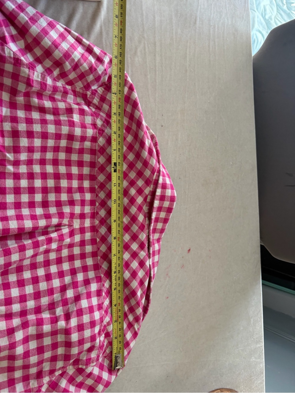 Vineyard Vines Pink and White Gingham Button-Down Shirt - Picture 9 of 9
